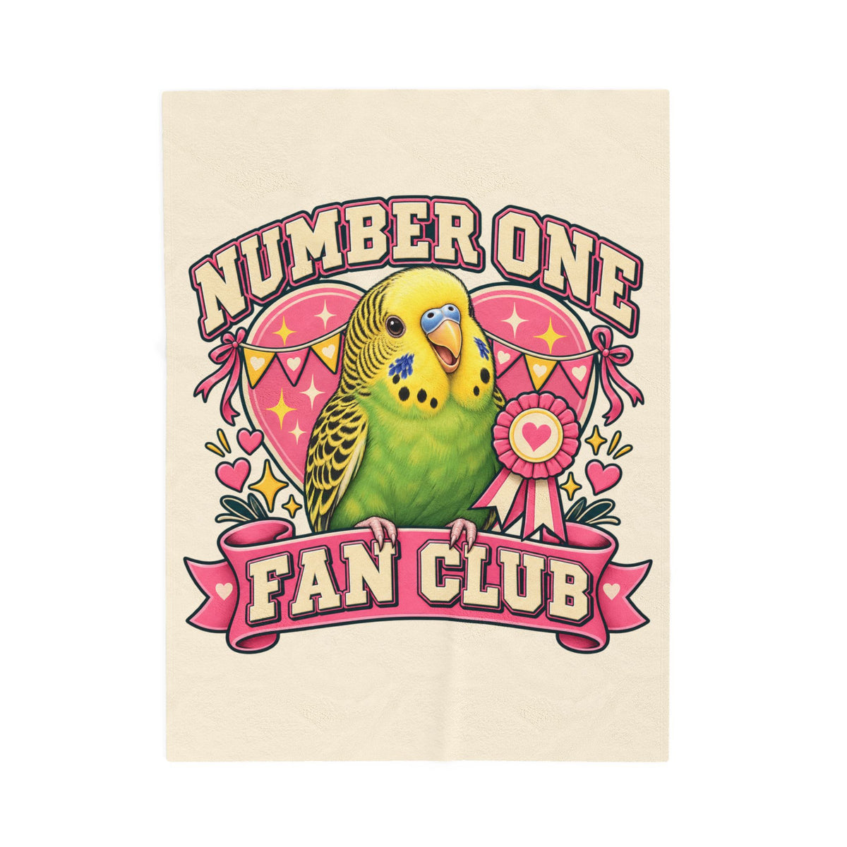 Pet Fan Club — Custom Pet Portrait Plush Blanket