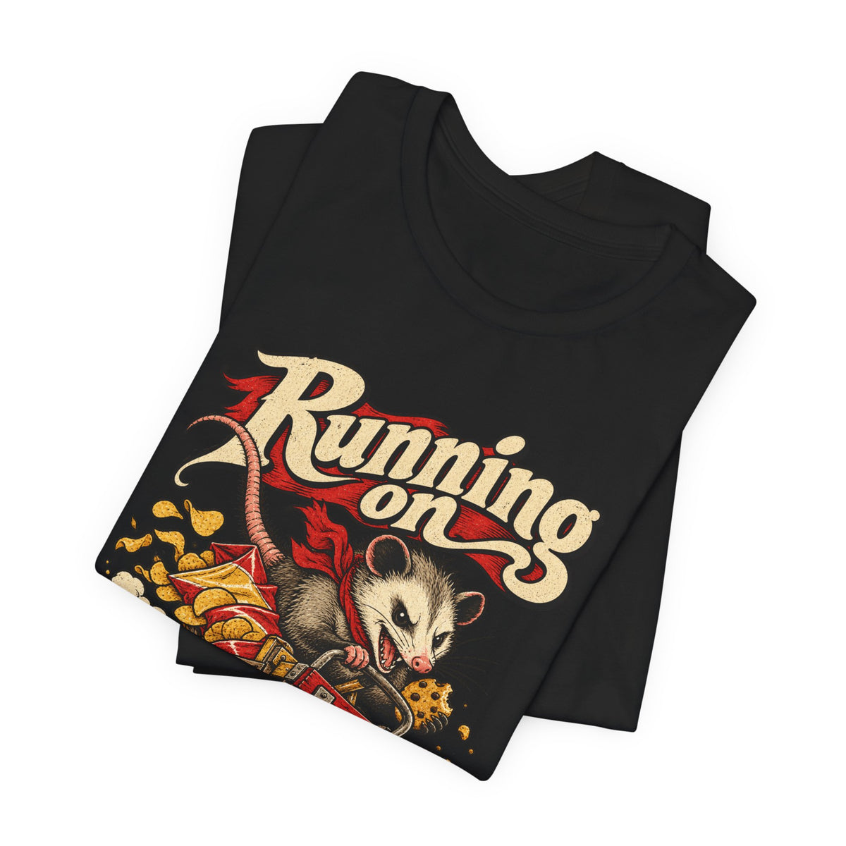 Running on Spite and Snacks — Unisex Tee
