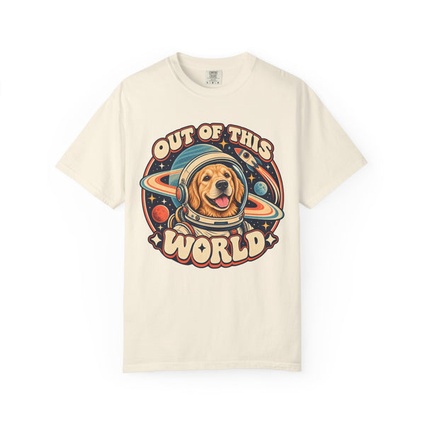Space Cadet — Custom Pet Portrait Premium Tee
