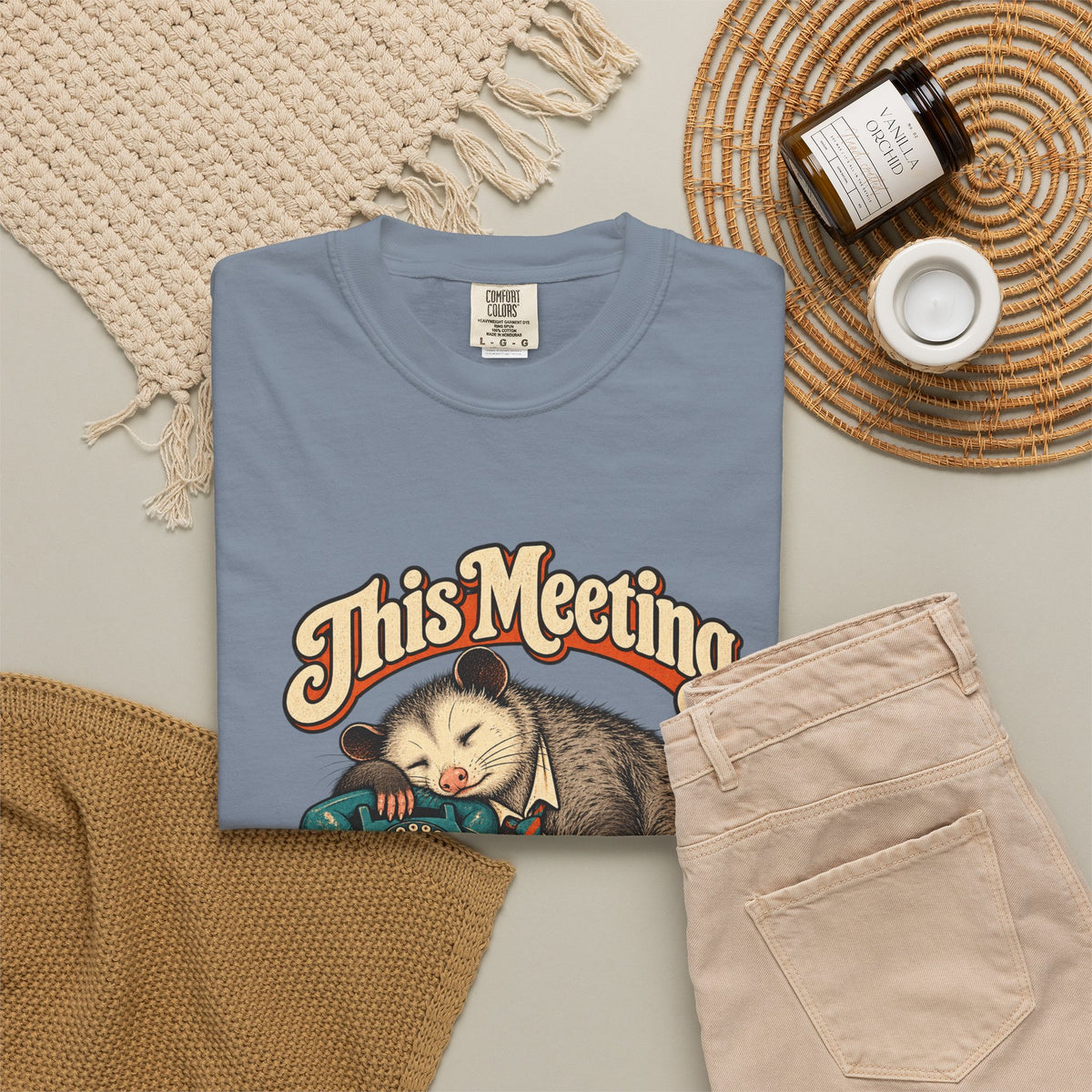 This Meeting Could Have Been a Nap — Garment-Dyed Tee