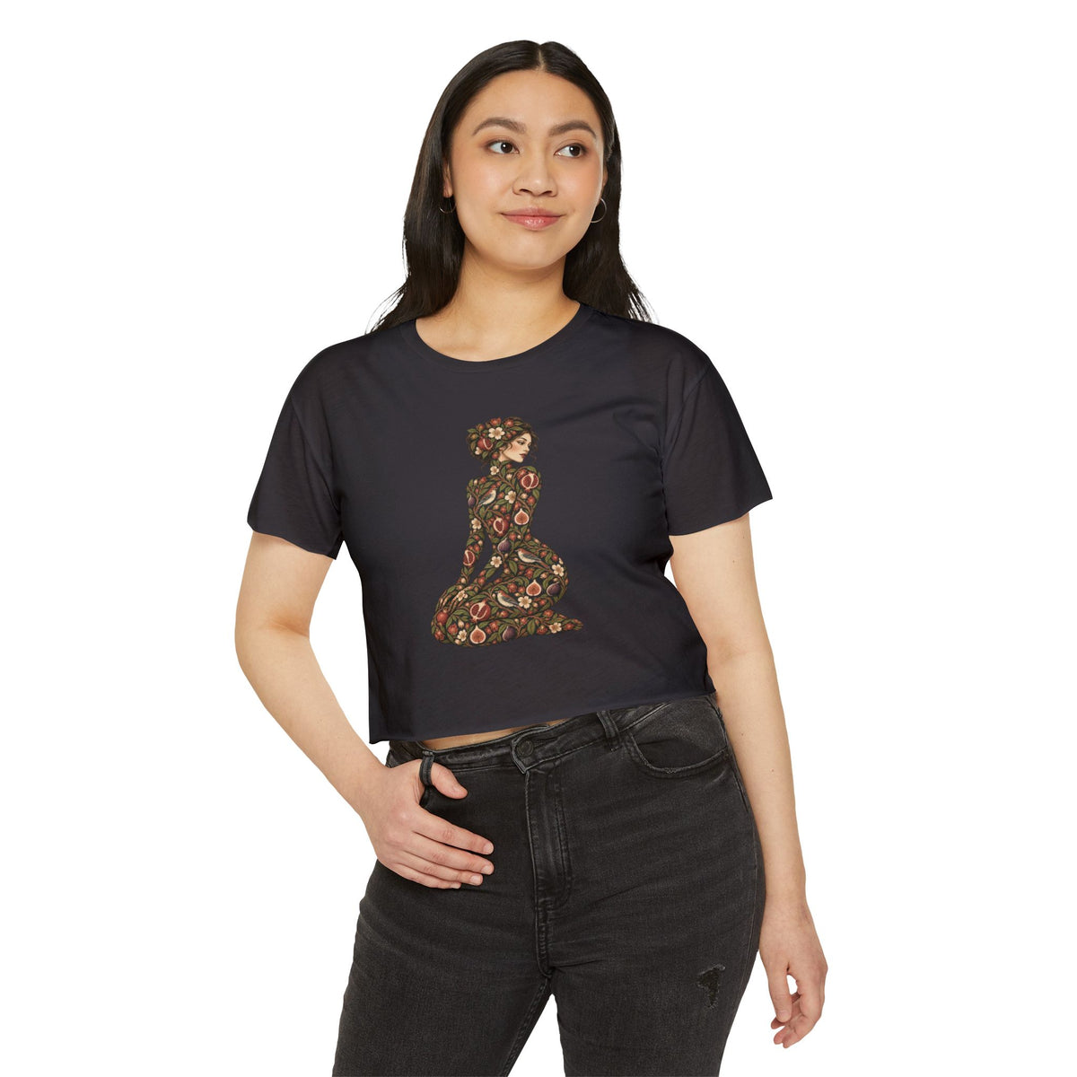 Wild Orchard Muse — Festival Crop Top