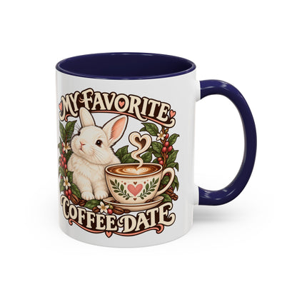 Coffee Companion — Custom Pet Portrait Accent Mug