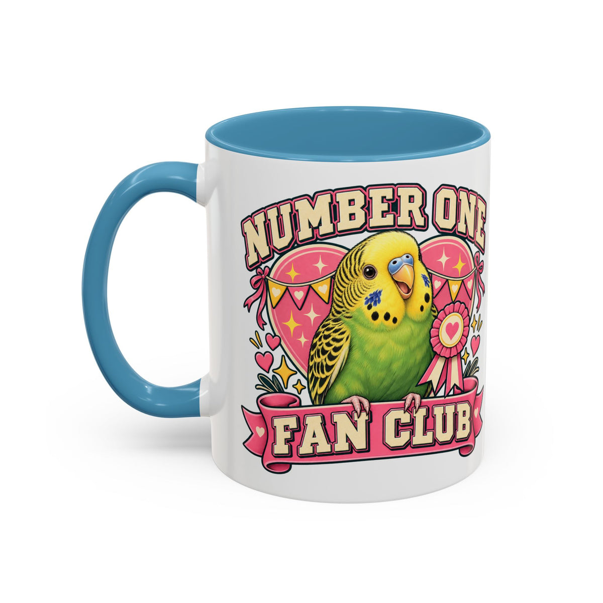 Pet Fan Club — Custom Pet Portrait Accent Mug
