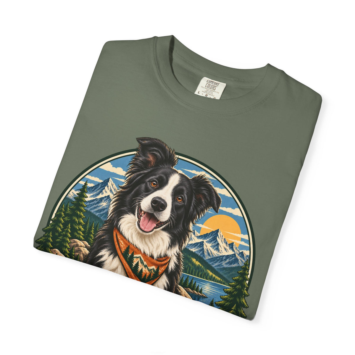 Adventure Buddy — Custom Pet Portrait Premium Tee