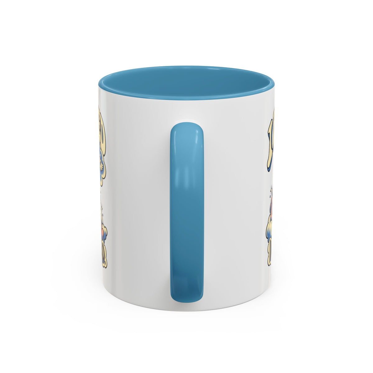 I Replied in My Head — Accent Mug