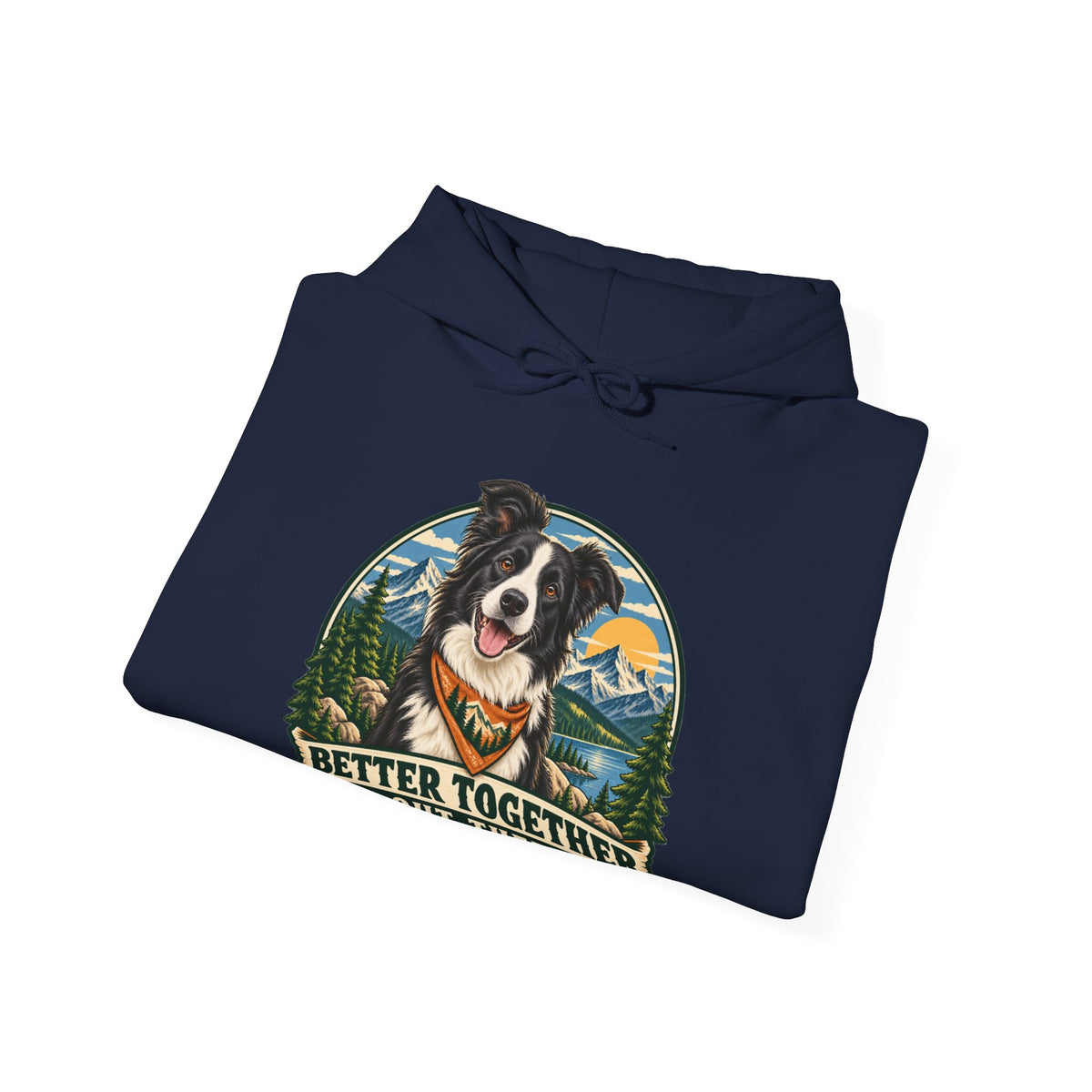 Adventure Buddy — Custom Pet Portrait Hoodie