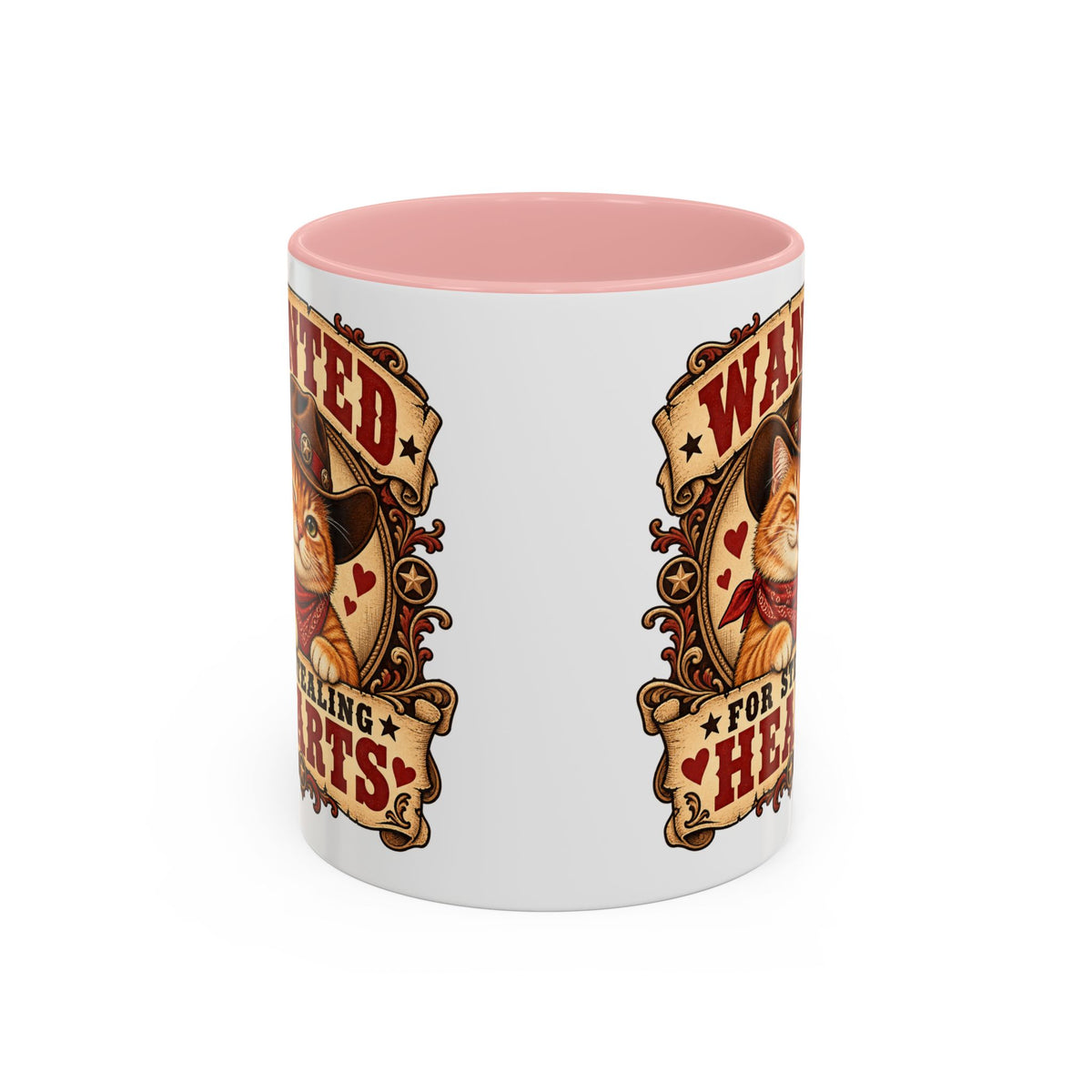 Heart Thief — Custom Pet Portrait Accent Mug