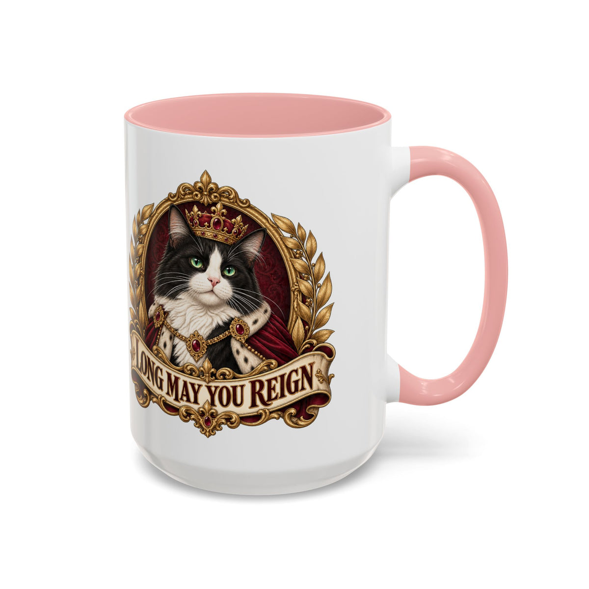 Royal Pet — Custom Pet Portrait Accent Mug