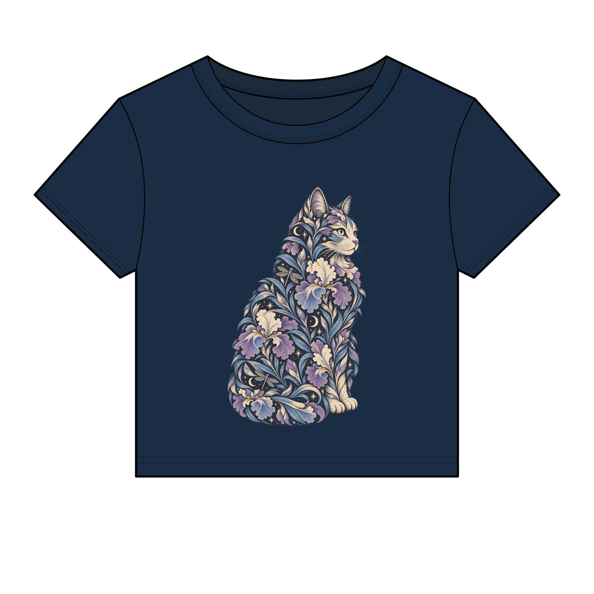 Iris Familiar — Micro Rib Baby Tee
