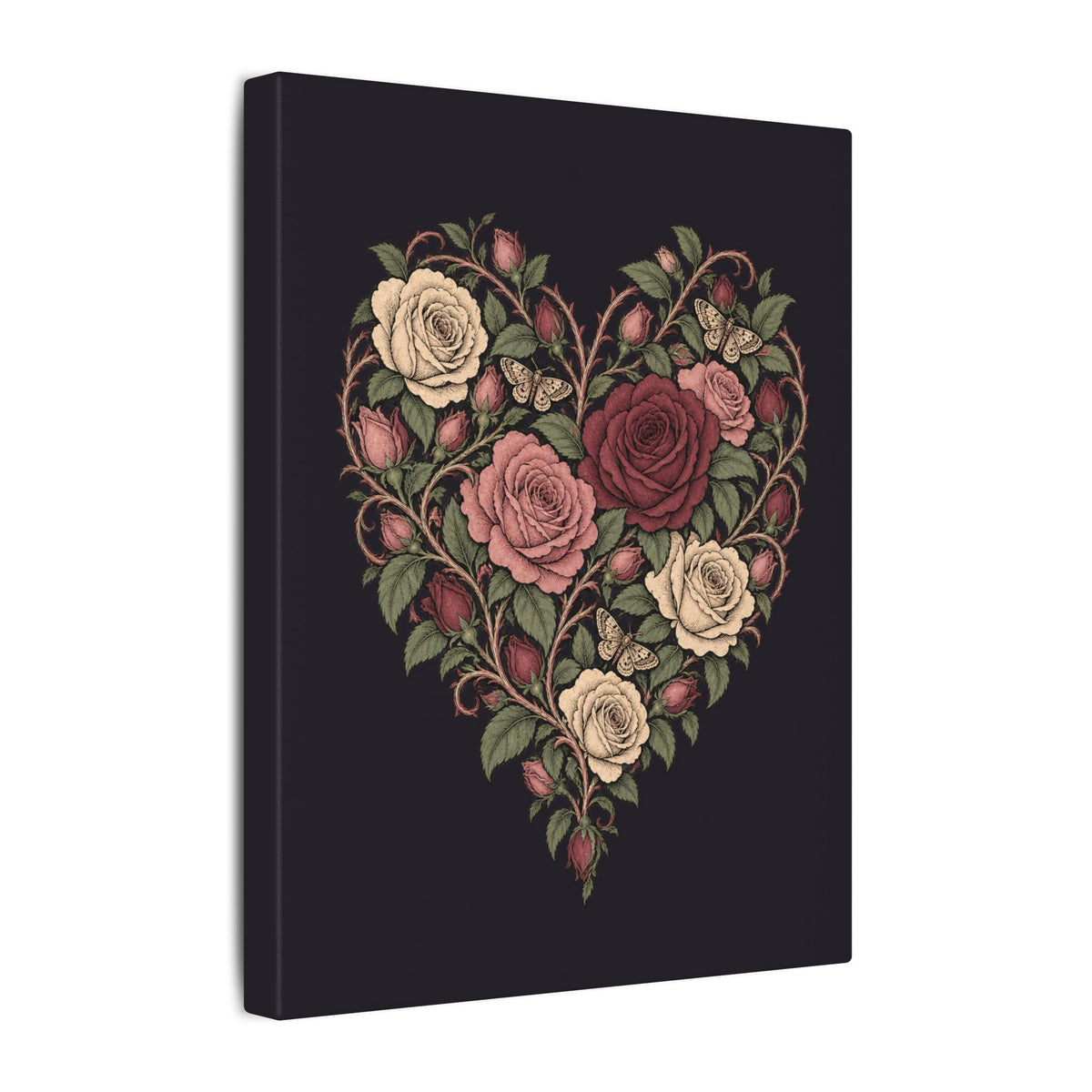 Thornheart — Matte Stretched Canvas