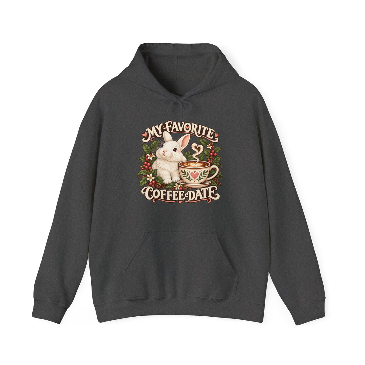 Coffee Companion — Custom Pet Portrait Hoodie