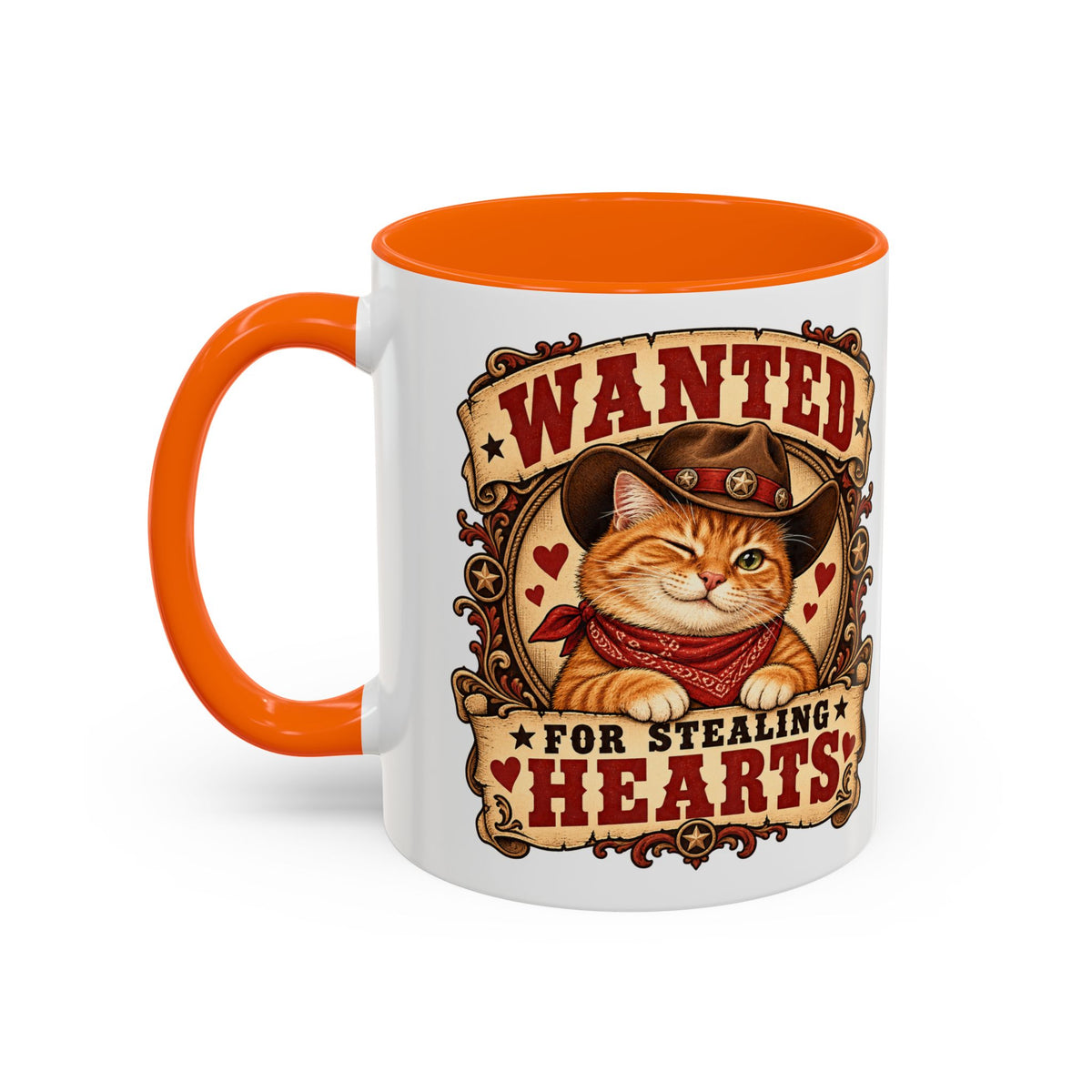 Heart Thief — Custom Pet Portrait Accent Mug