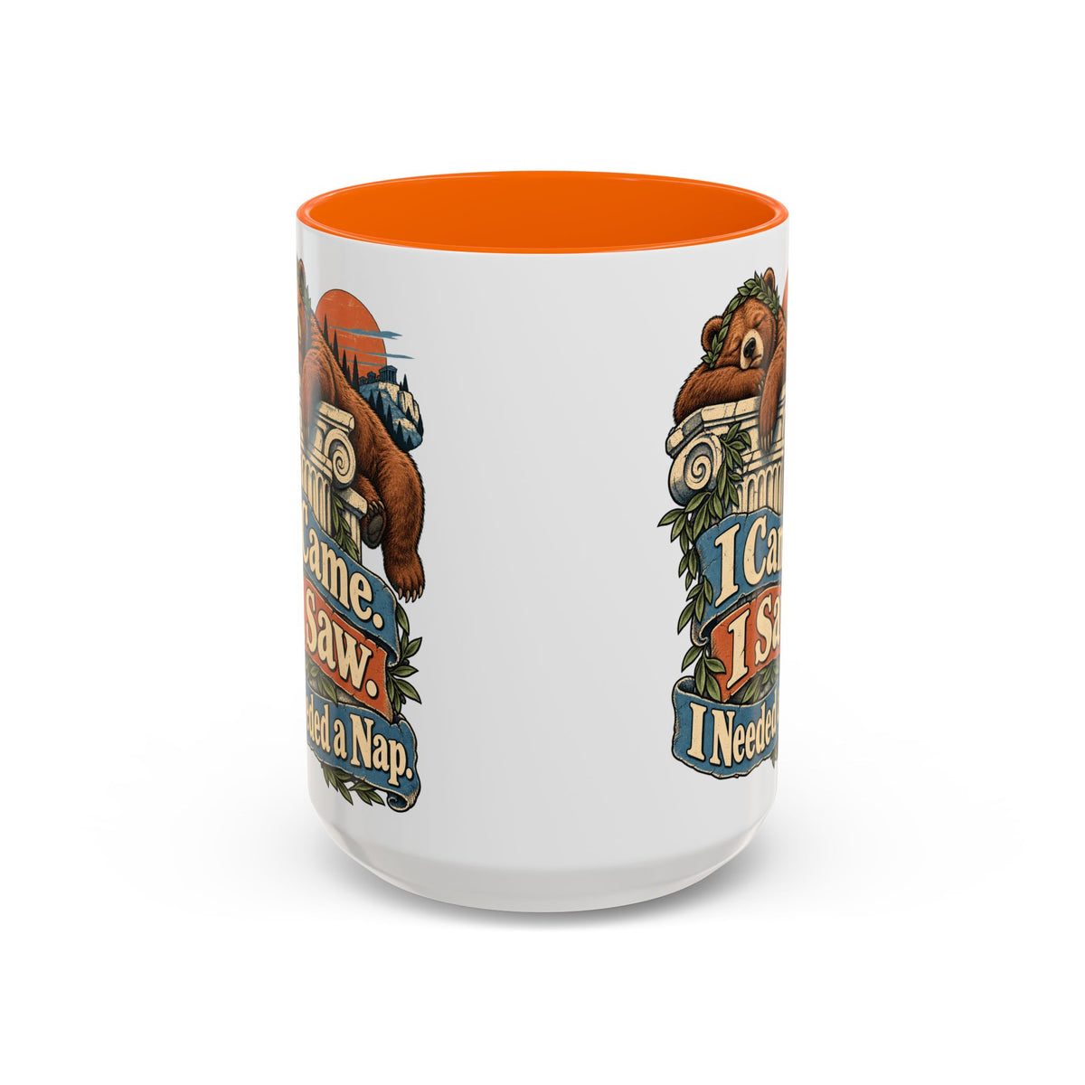 I Came. I Saw. I Needed a Nap. — Accent Mug