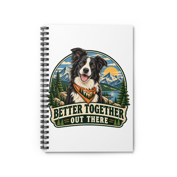 Adventure Buddy — Custom Pet Portrait Spiral Notebook