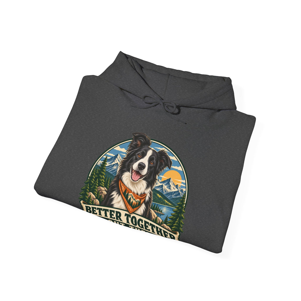 Adventure Buddy — Custom Pet Portrait Hoodie