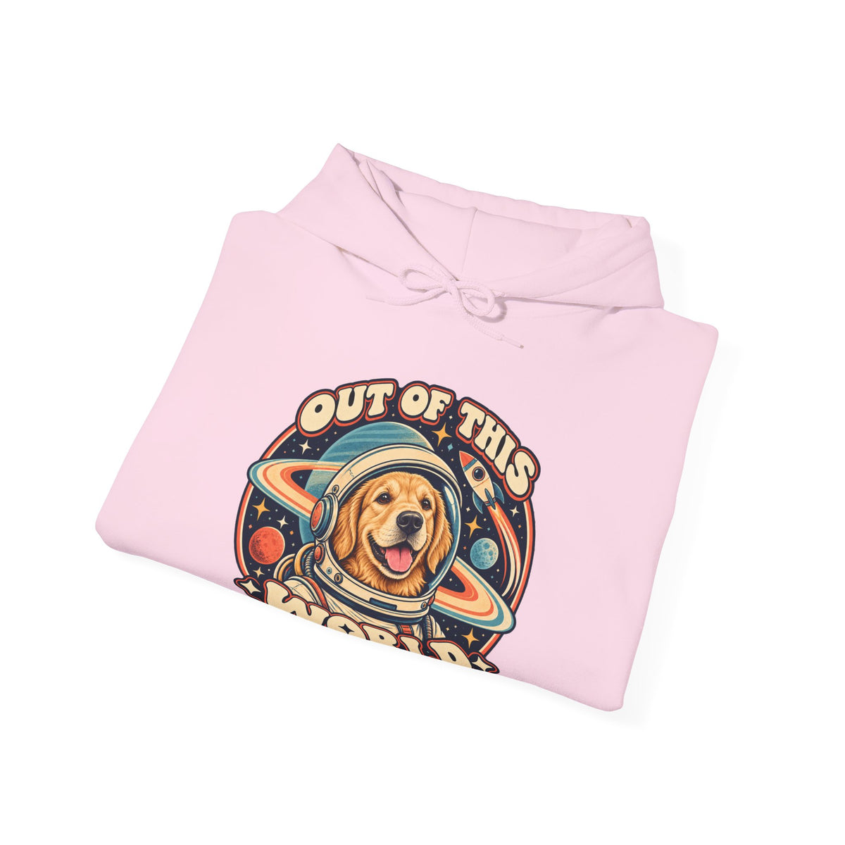 Space Cadet — Custom Pet Portrait Hoodie