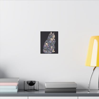 Iris Familiar — Matte Stretched Canvas