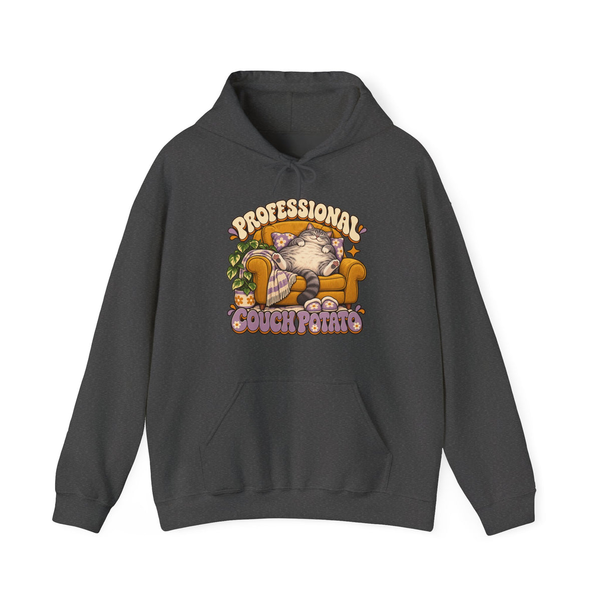Couch Potato — Custom Pet Portrait Hoodie