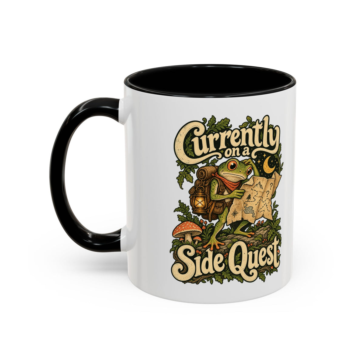 Currently on a Side Quest — Accent Mug