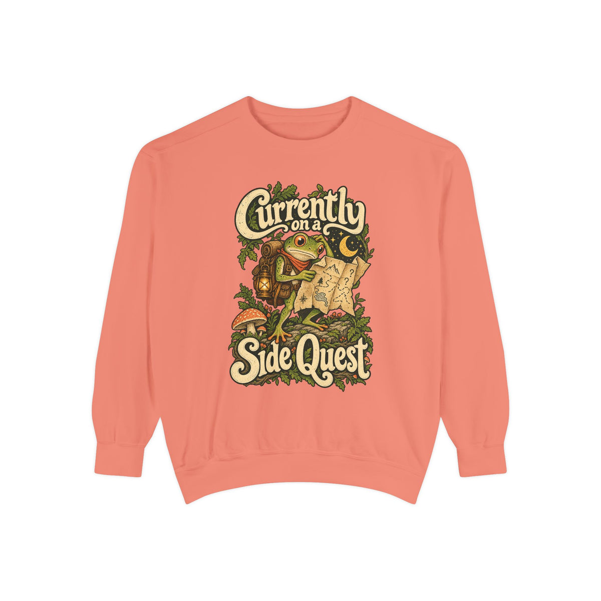Currently on a Side Quest — Garment-Dyed Crewneck