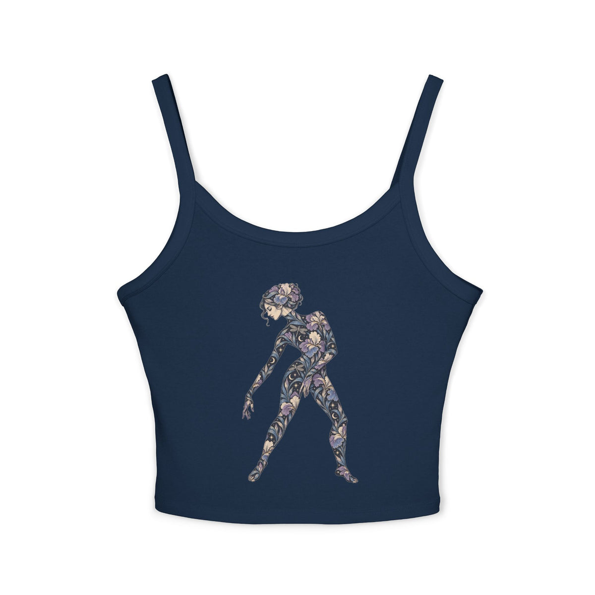 Iris Nocturne Muse — Fitted Strap Cami