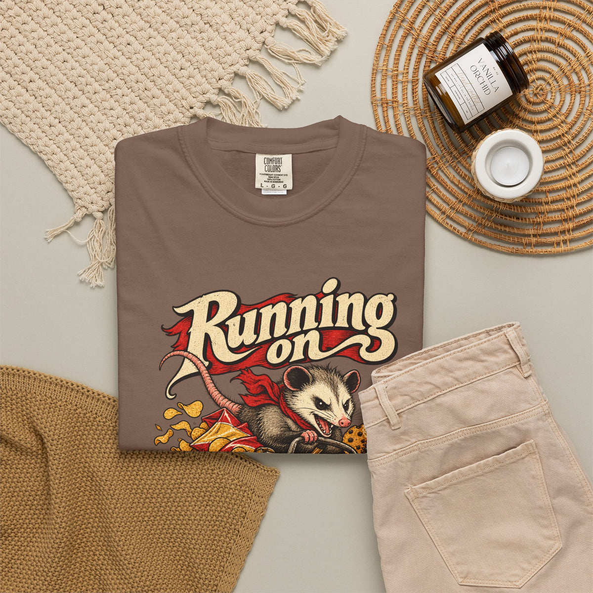 Running on Spite and Snacks — Garment-Dyed Tee