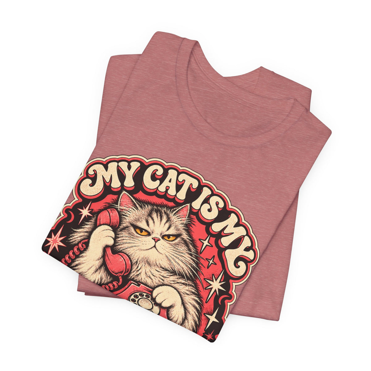 My Cat Is My Emergency Contact — Unisex Tee