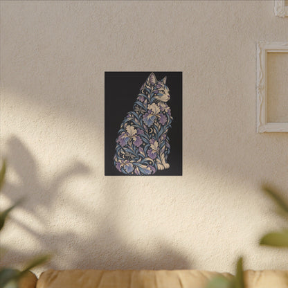 Iris Familiar — Matte Stretched Canvas