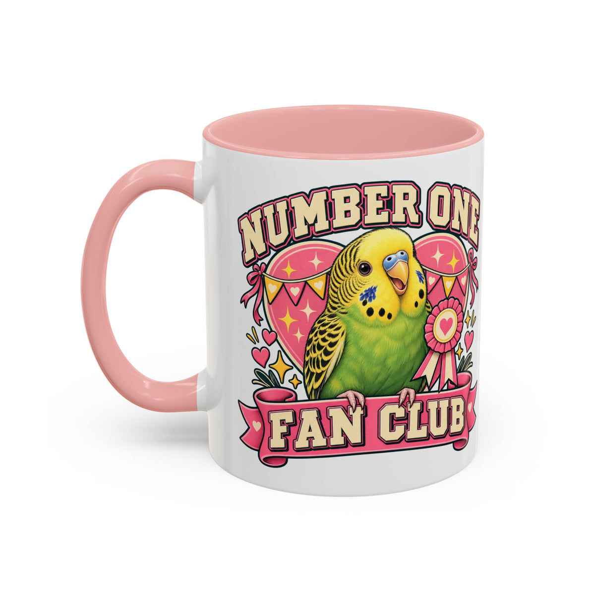 Pet Fan Club — Custom Pet Portrait Accent Mug