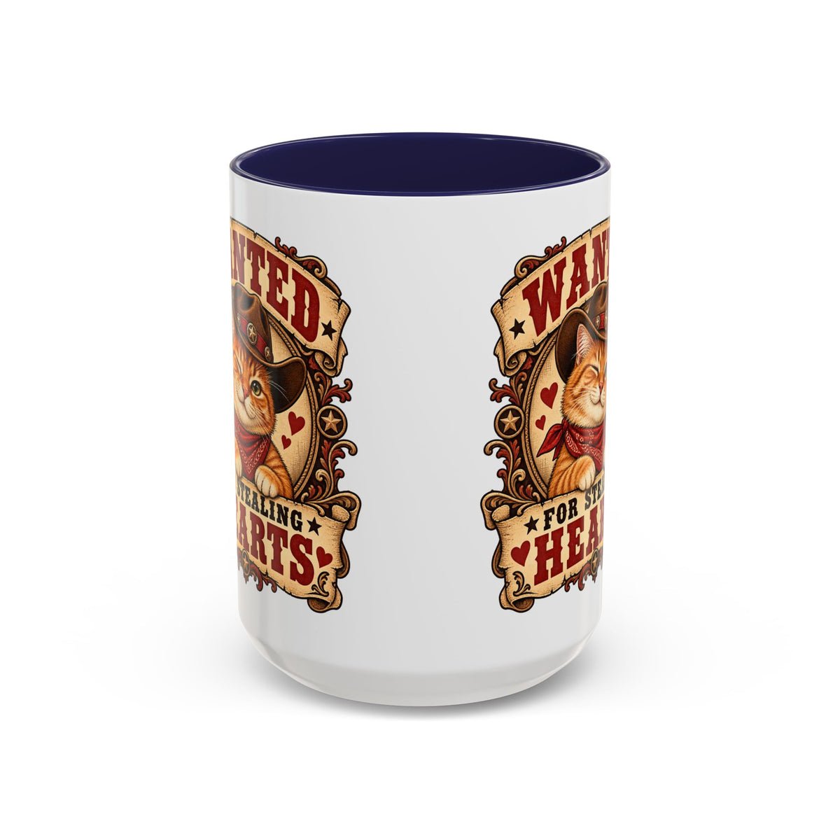 Heart Thief — Custom Pet Portrait Accent Mug