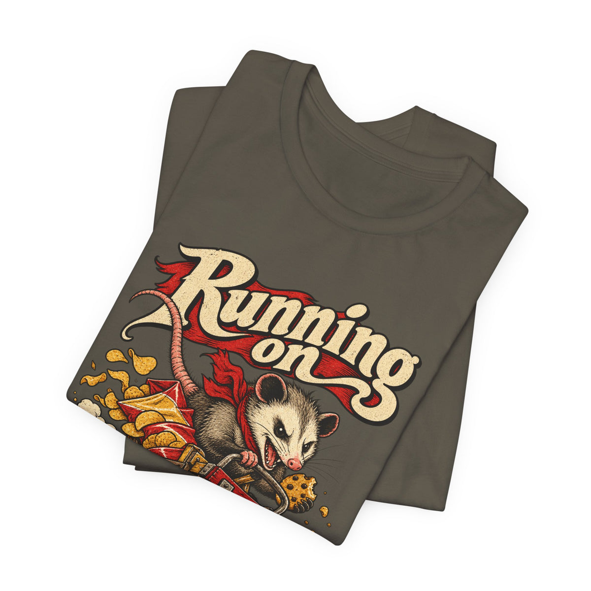 Running on Spite and Snacks — Unisex Tee