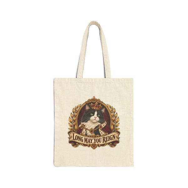 Royal Pet — Custom Pet Portrait Canvas Tote