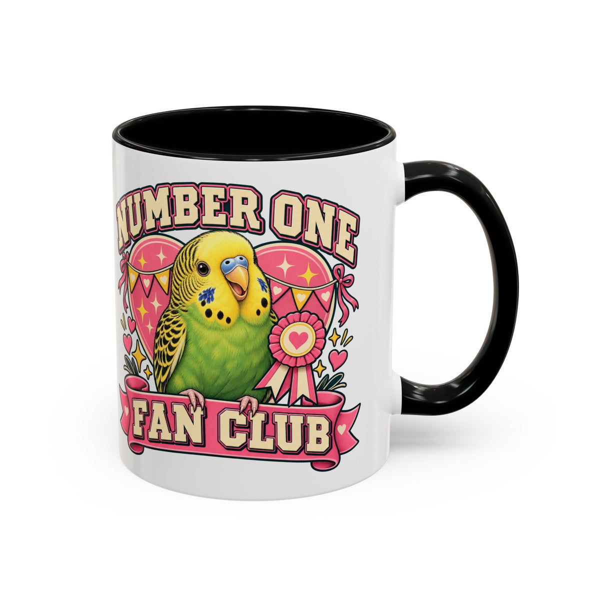 Pet Fan Club — Custom Pet Portrait Accent Mug