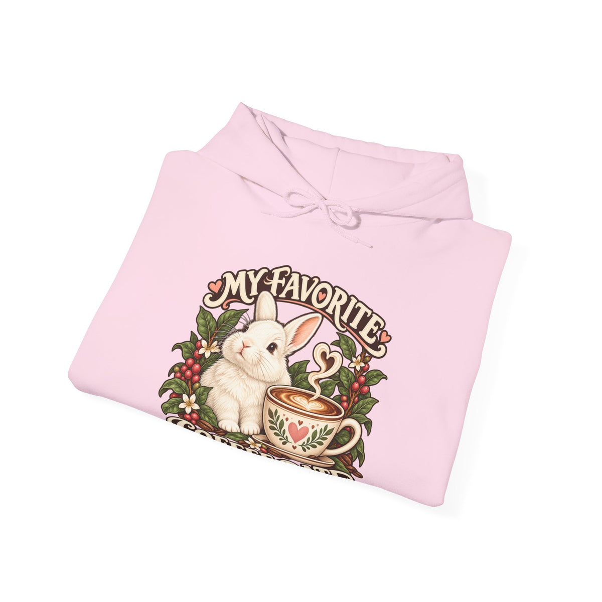 Coffee Companion — Custom Pet Portrait Hoodie
