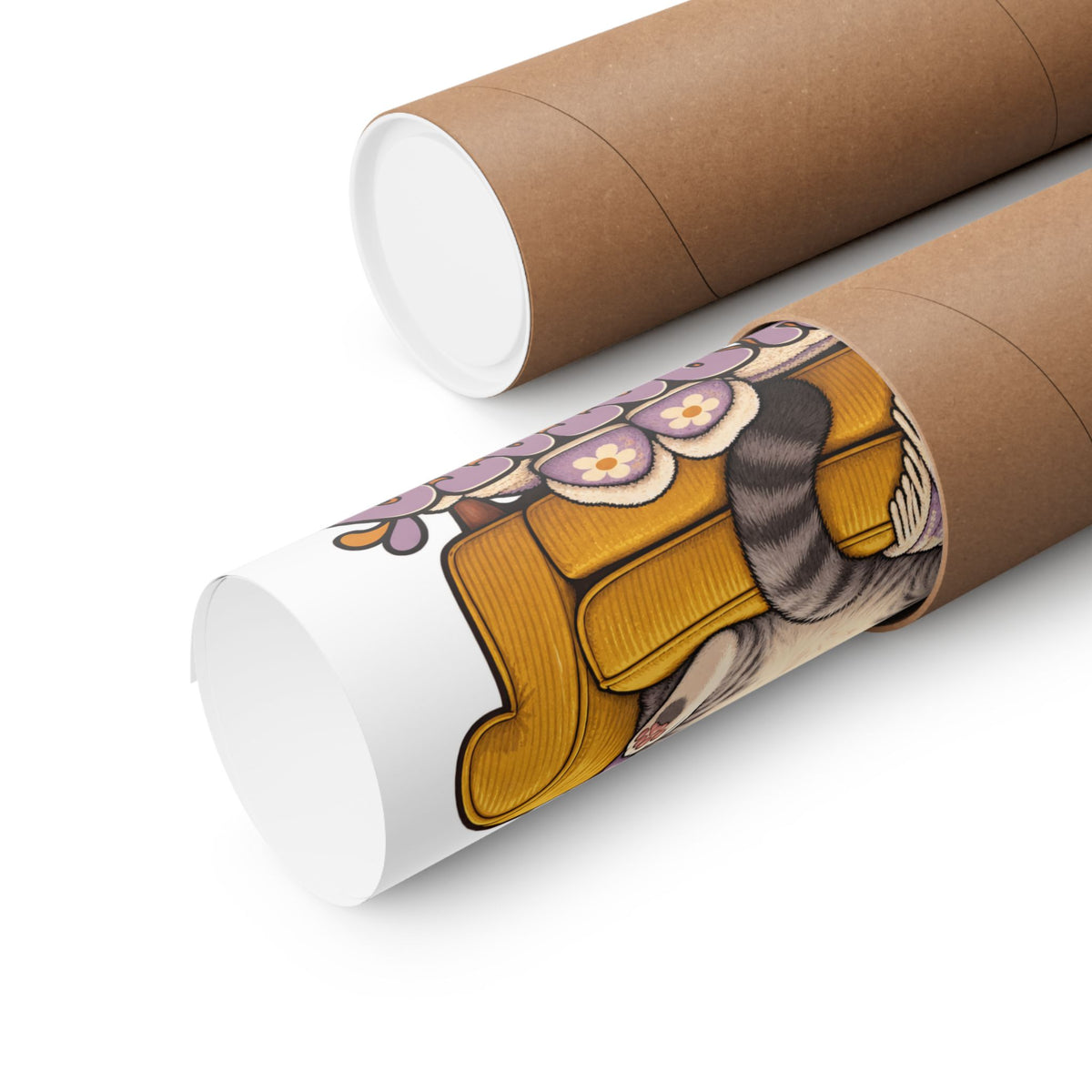 Couch Potato — Custom Pet Portrait Matte Art Print