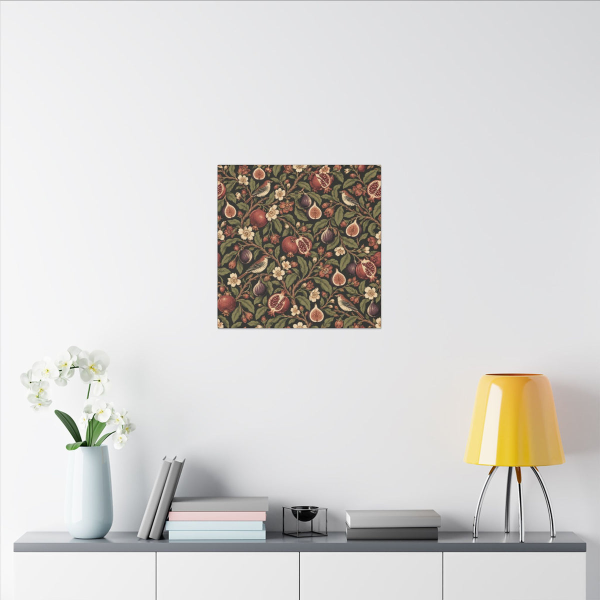 Wild Orchard Pattern — Matte Stretched Canvas