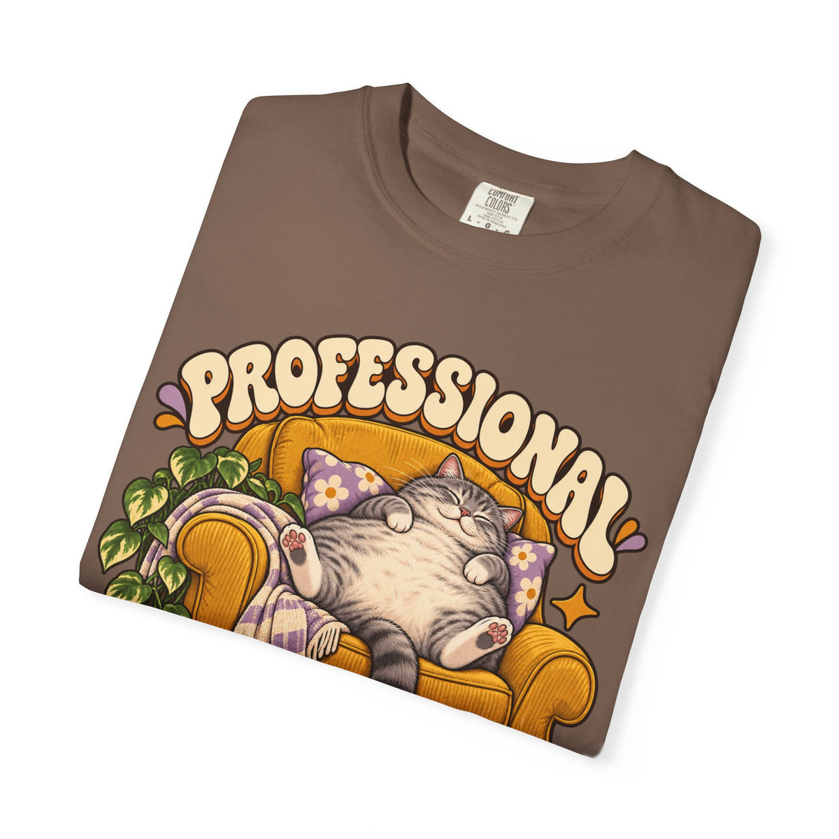 Couch Potato — Custom Pet Portrait Premium Tee