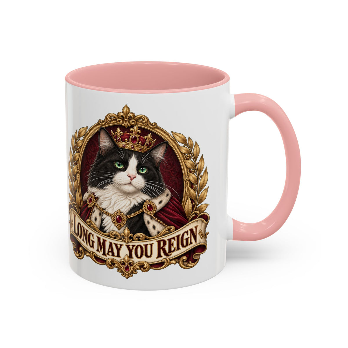 Royal Pet — Custom Pet Portrait Accent Mug