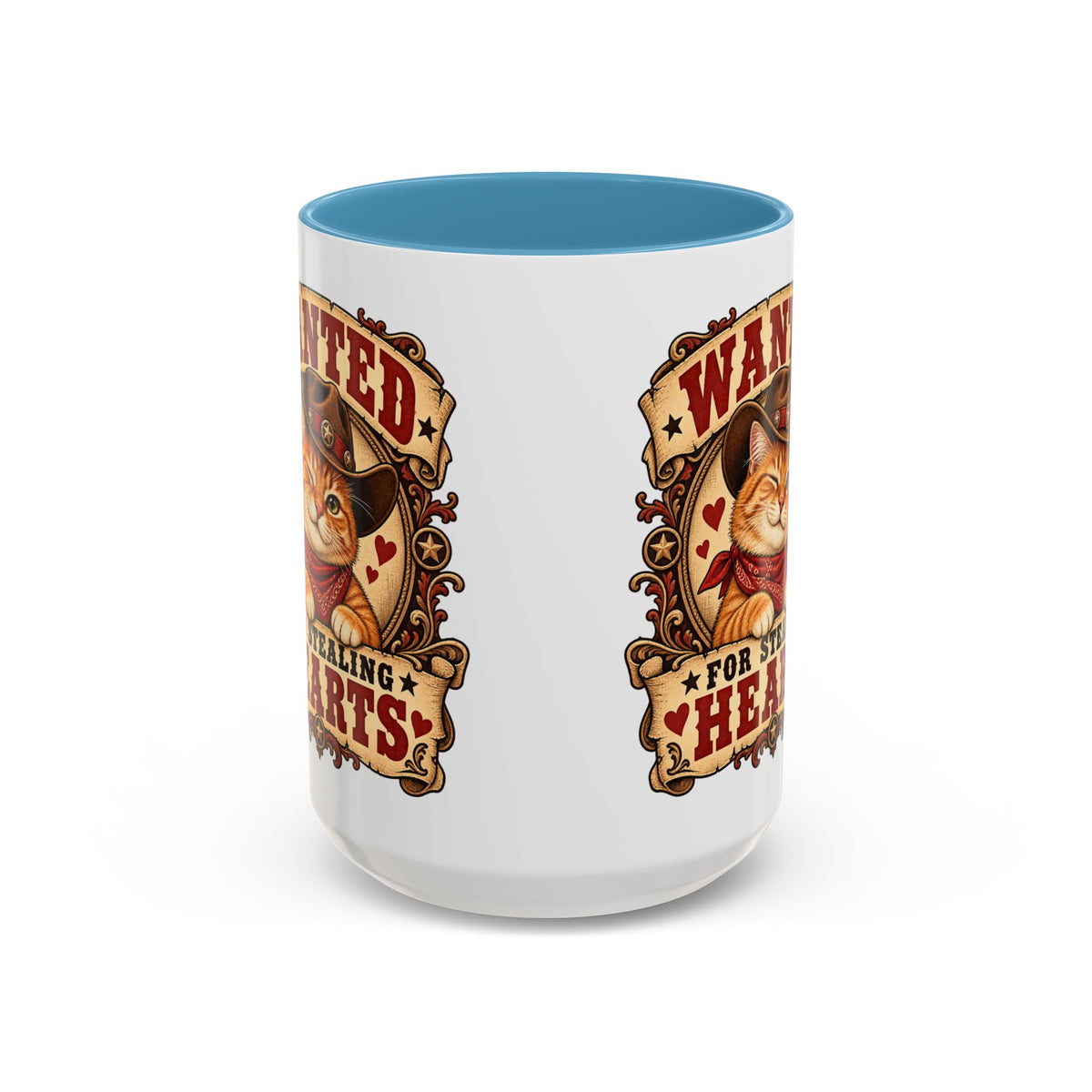 Heart Thief — Custom Pet Portrait Accent Mug