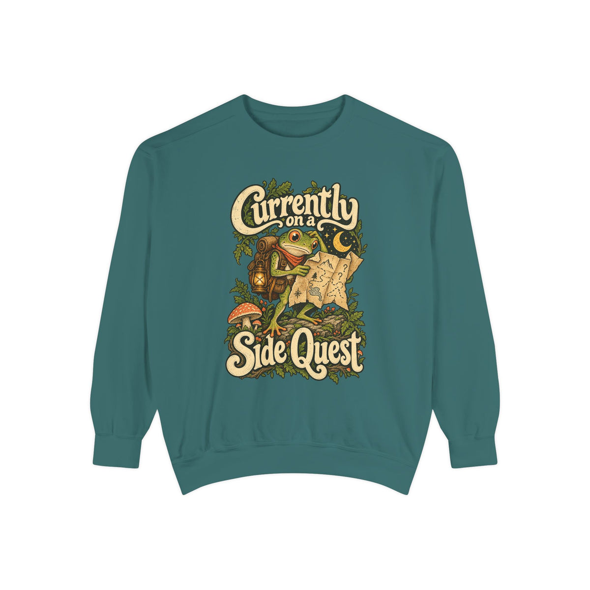 Currently on a Side Quest — Garment-Dyed Crewneck