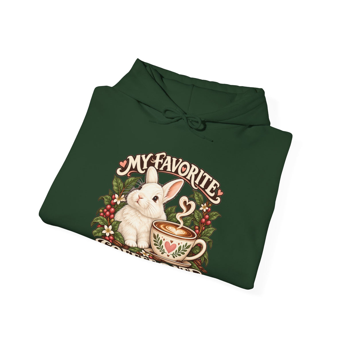 Coffee Companion — Custom Pet Portrait Hoodie