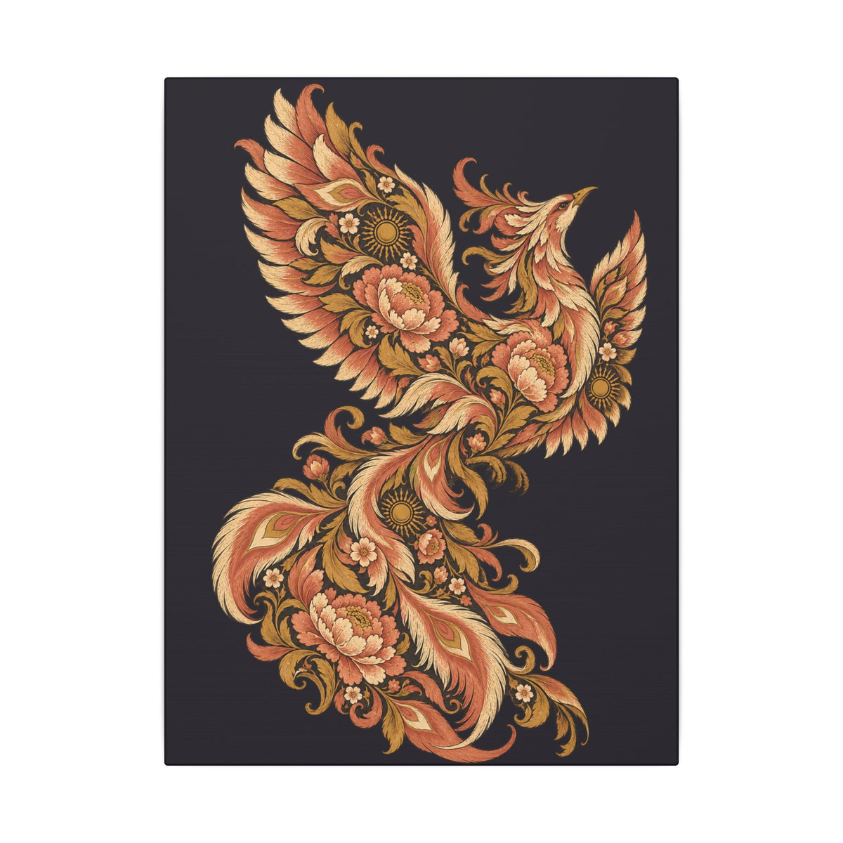 Phoenix Rising — Matte Stretched Canvas