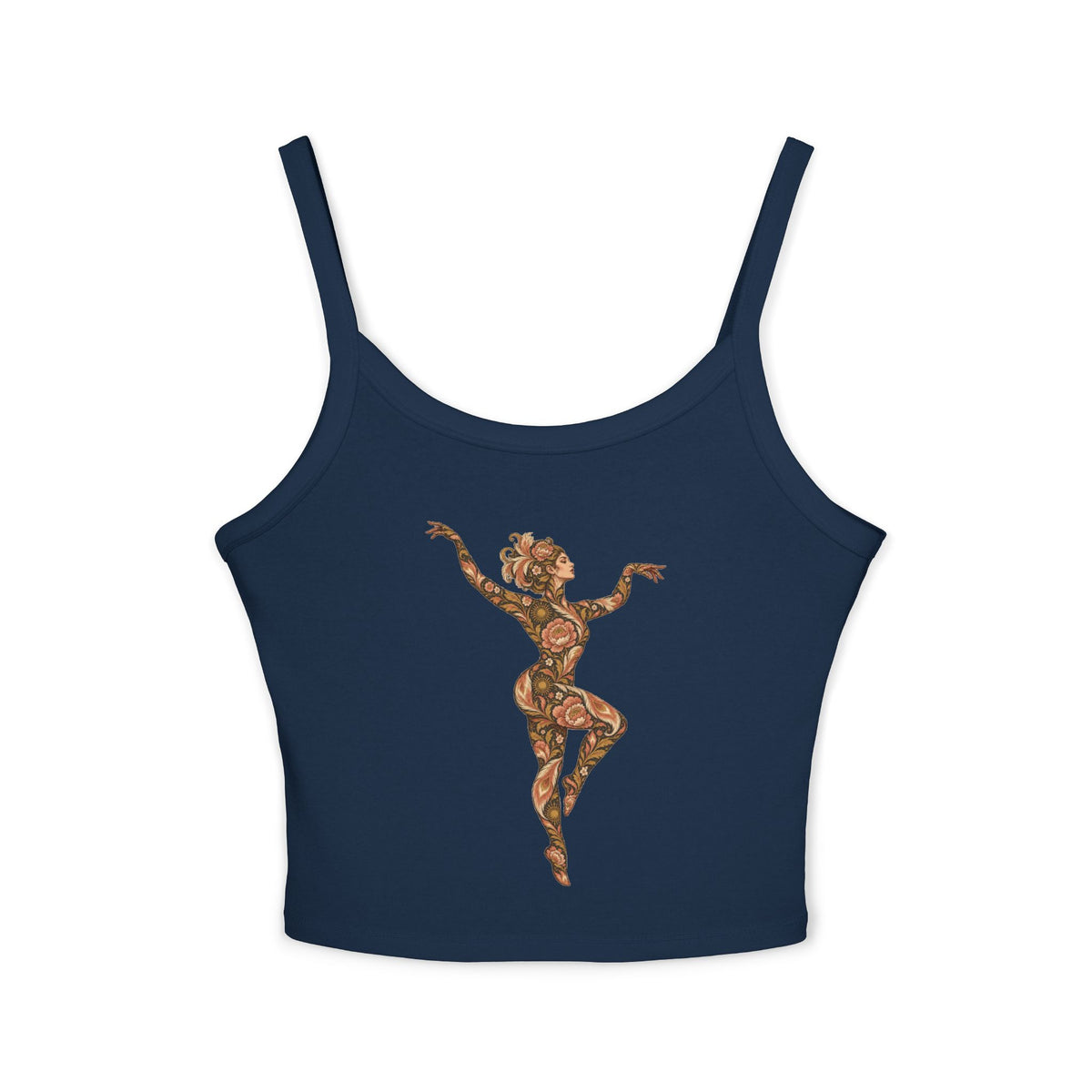 Phoenix Petals Muse — Fitted Strap Cami