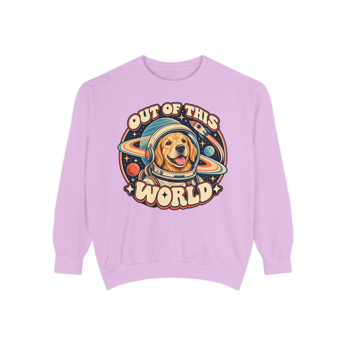 Space Cadet — Custom Pet Portrait Crewneck