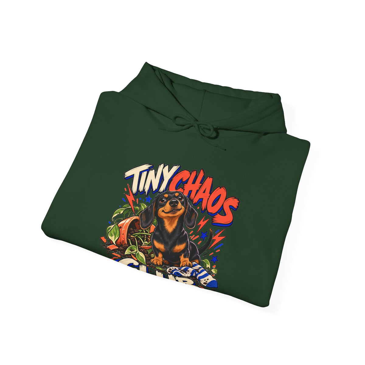 Tiny Chaos Club — Custom Pet Portrait Hoodie