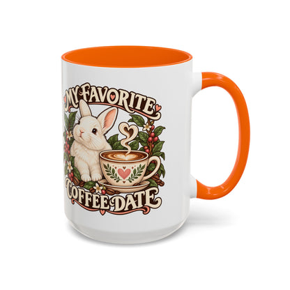Coffee Companion — Custom Pet Portrait Accent Mug