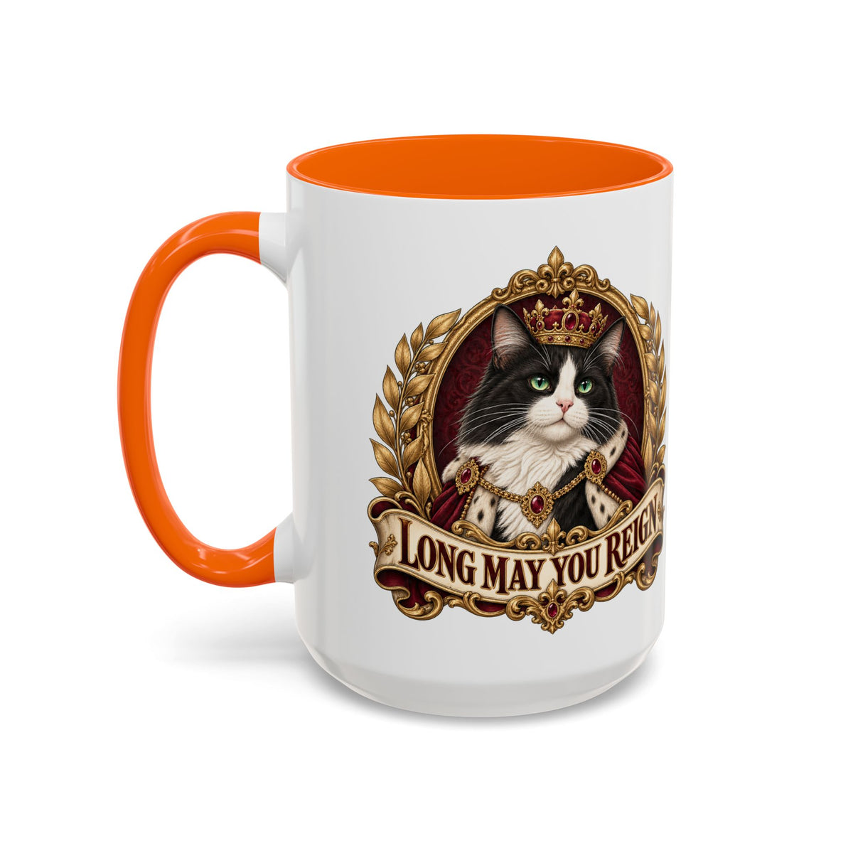 Royal Pet — Custom Pet Portrait Accent Mug