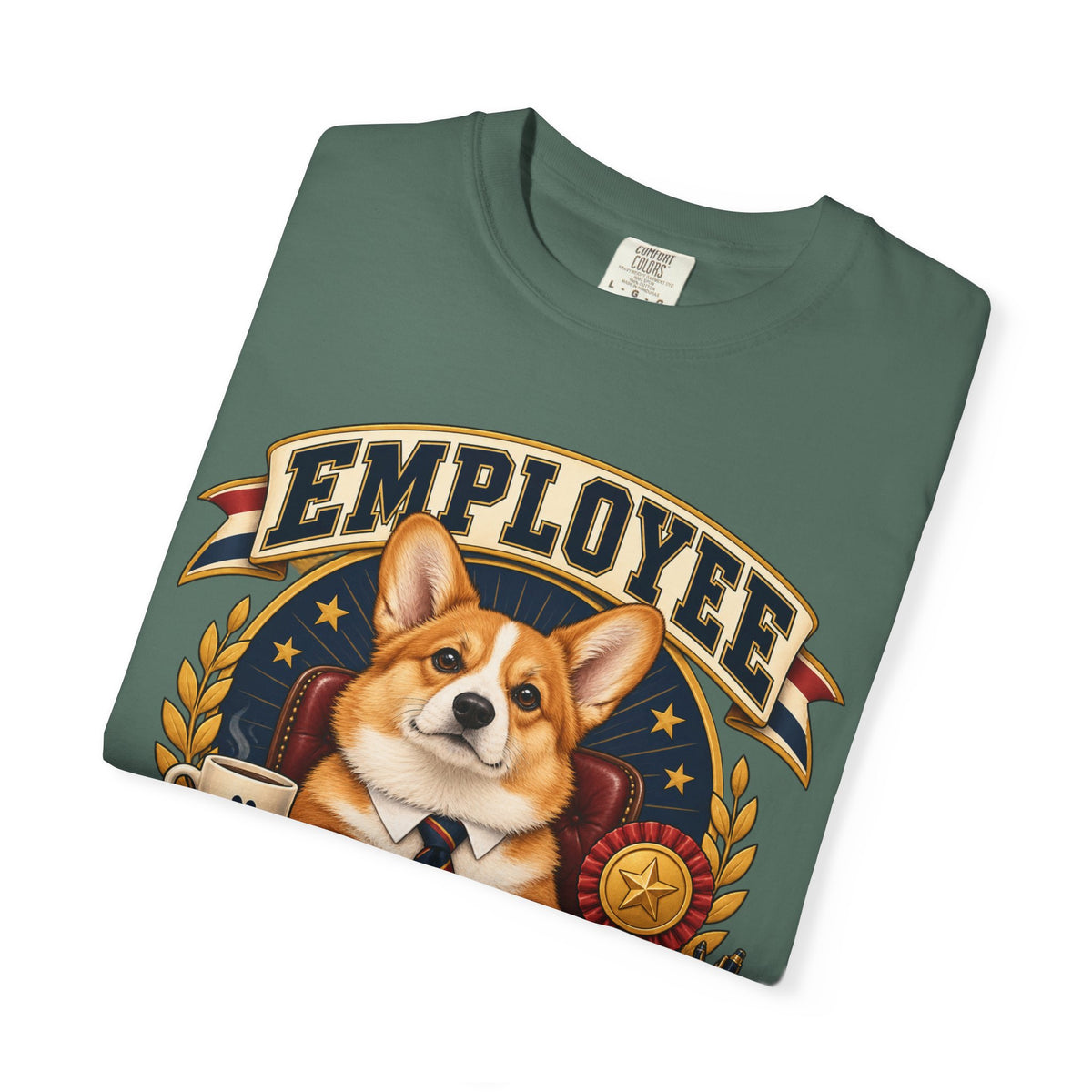 Employee of the Month — Custom Pet Portrait Premium Tee