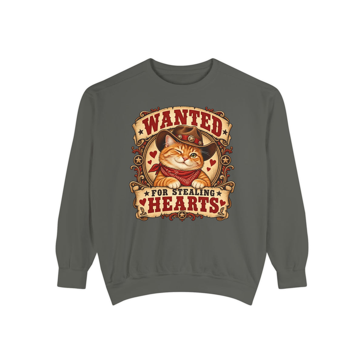 Heart Thief — Custom Pet Portrait Crewneck
