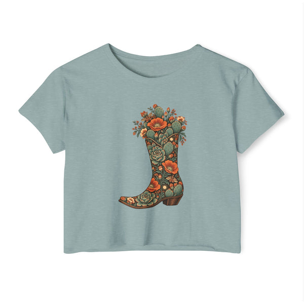 Afterglow Boot — Festival Crop Top
